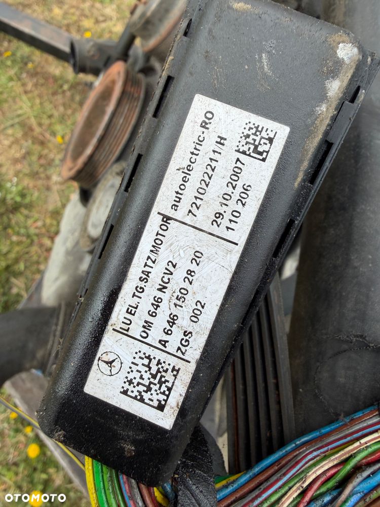 mercedes silnik 2,2 cdi om 646  kompletny 646980 BOSCH - 4