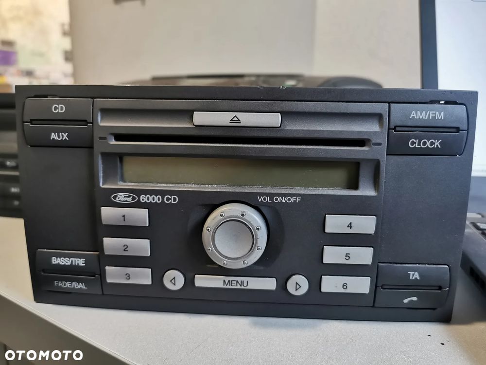 RADIO CD 6000CD FORD Fiesta Focus MK2 C-max KOD - 1