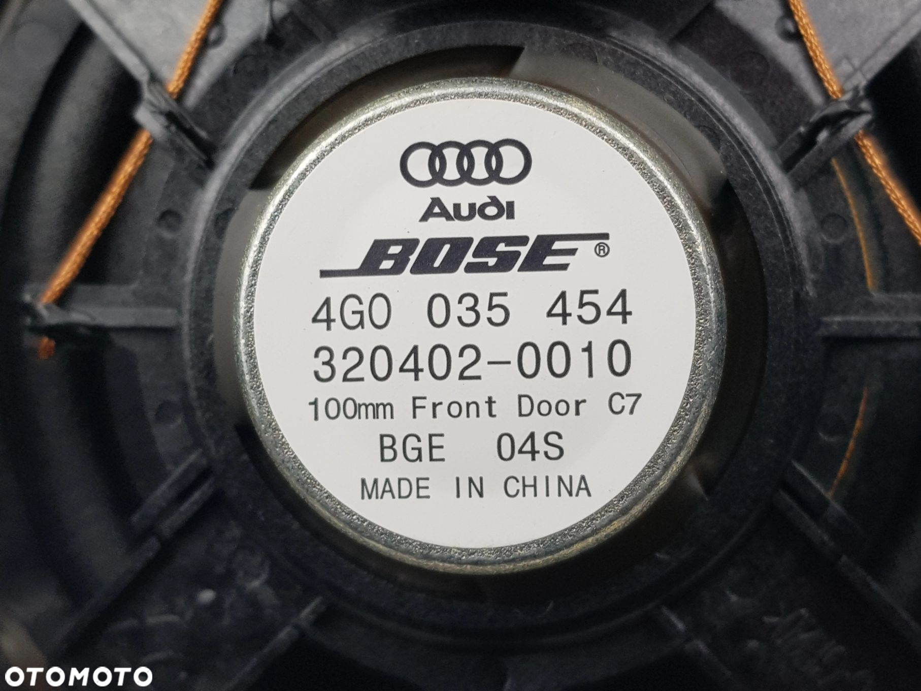 Głośnik drzwi przednich Lewy Prawy Przód Audi A6 S6 C7 4G0035454 - 8