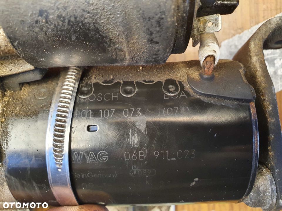 Rozrusznik 06B911023 BOSCH 1.8 T 2.0 ALT FSI TFSI Audi A4 B6 B7 A6 VW Passat B5 - 4