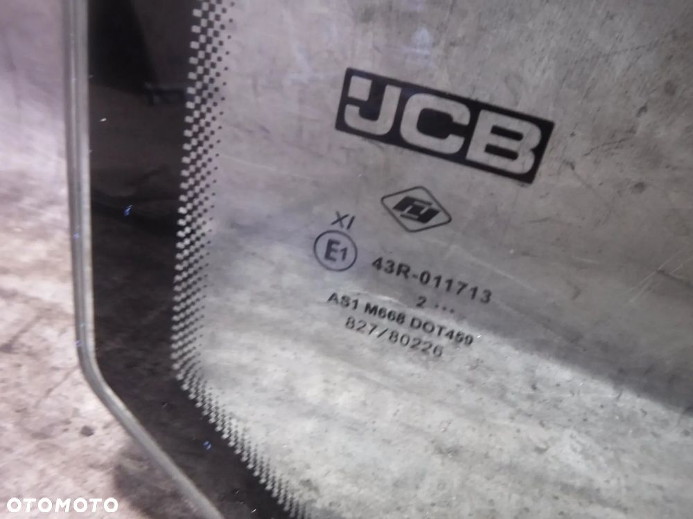 Szyba Dachowa oryginał Do JCB 531 535 540 541 530 - 2