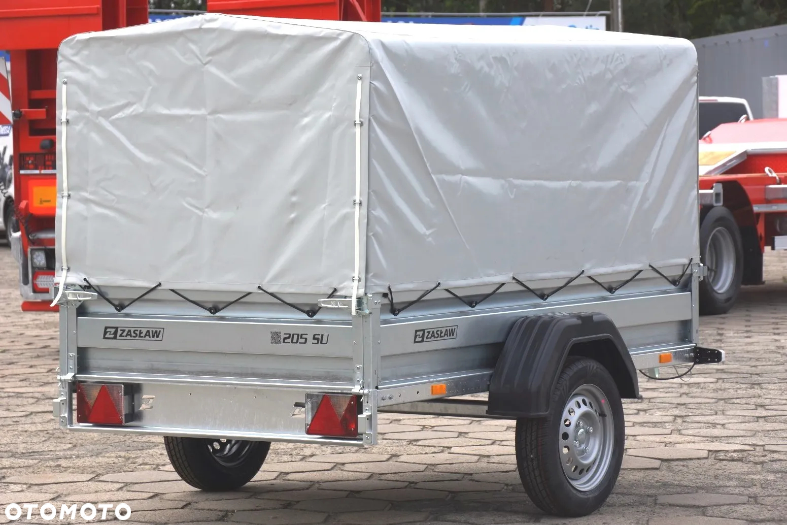 Zaslaw 1 oś, przyczepa na prawko B Ład 600 KG ! - 8