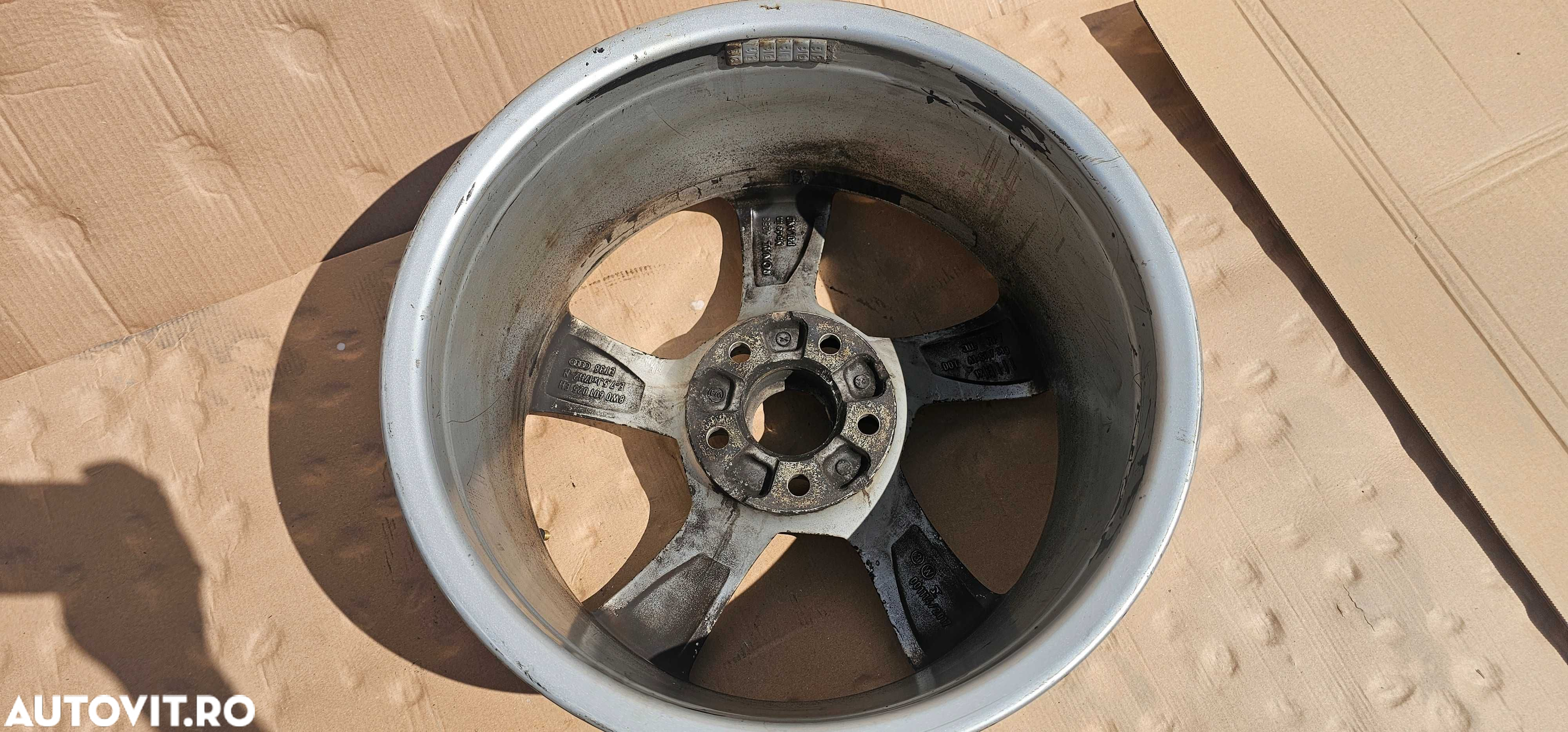 1 buc Janta Aliaj Audi A4 B9 8W 17" 8w0601025EH 2018 - 2023 - 4