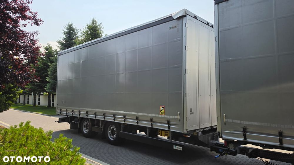 MAN ///TGX///18.430///2022///7.70+7.70 ///ZESTAW TANDEM///PRZEJAZDOWY/// 36000 KG///DACH PODNOSZONY/// FIRANKA///LEDY///STAN BARDZO DOBRY - 9