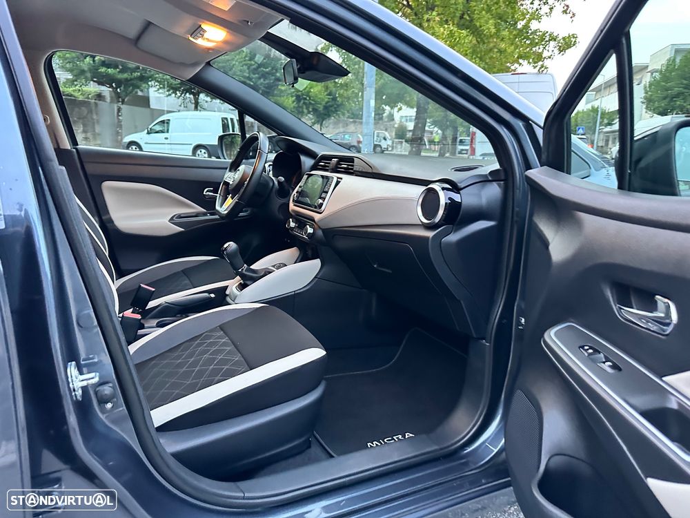 Nissan Micra 1.0 IG-T N-Design Black P.Navi - 49