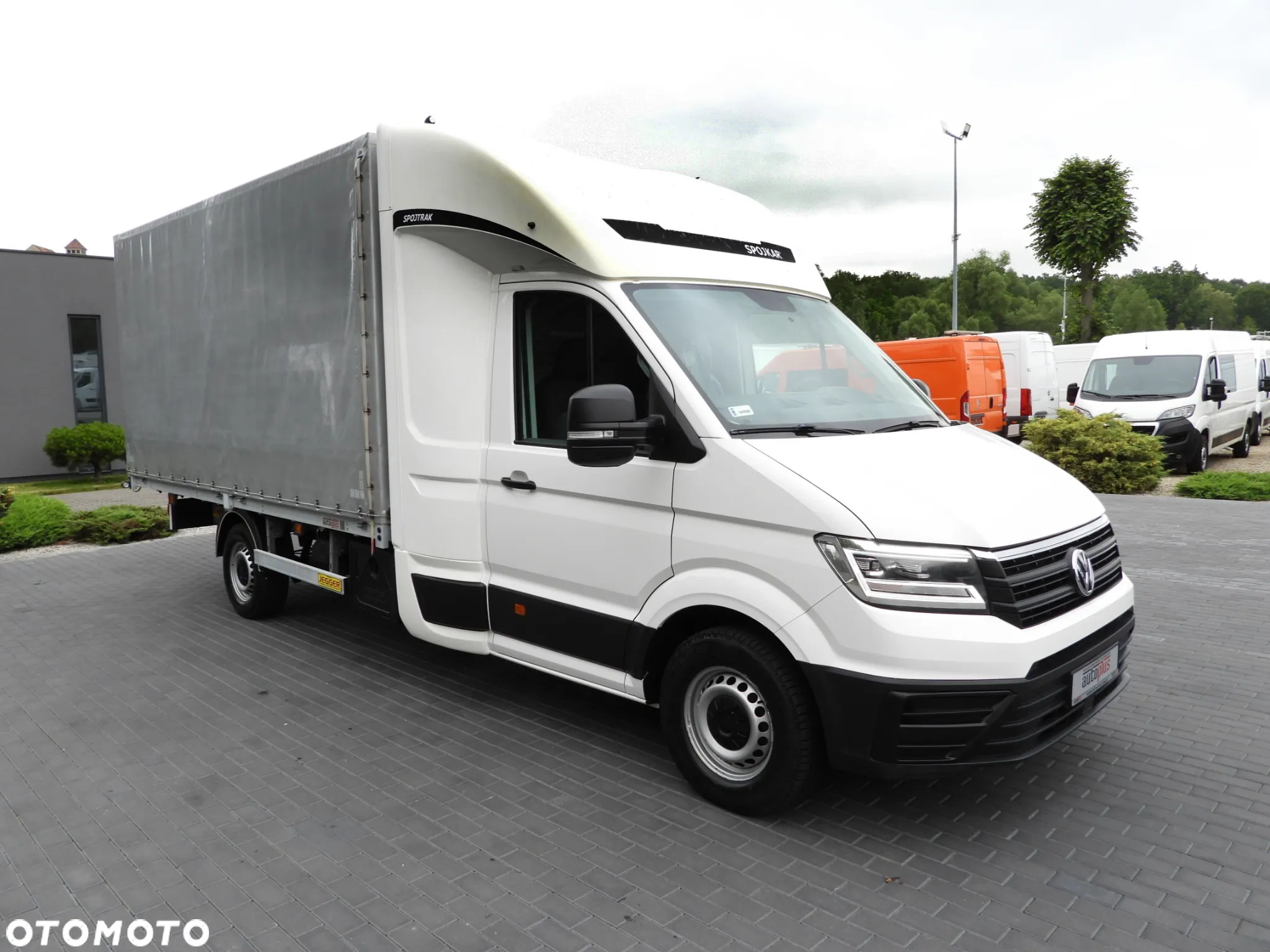 Volkswagen CRAFTER  PLANDEKA 8 PALET WEBASTO TEMPOMAT LEDY KLIMATYZACJA 180KM [ 044025 ] - 5