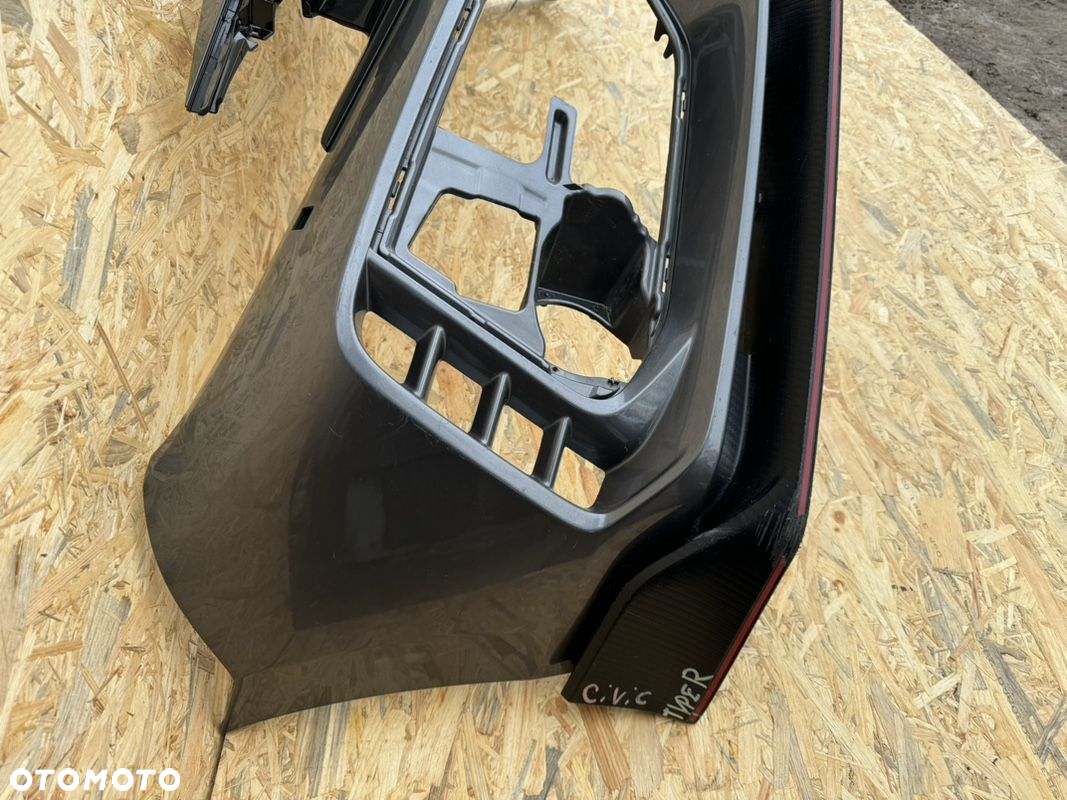 ZDERZAK PRZÓD PRZEDNI HONDA CIVIC X R-TYPE GRILL SPOILER KRATKA 71100-TGH-ZZ00 ORYGINAŁ - 2