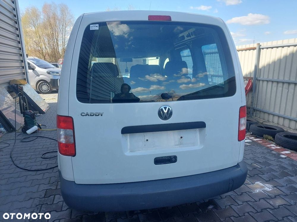 KOMPLETNY TYŁ VOLKSWAGEN CADDY III LB9A KLAPA ZDERZAK LAMPY - 2