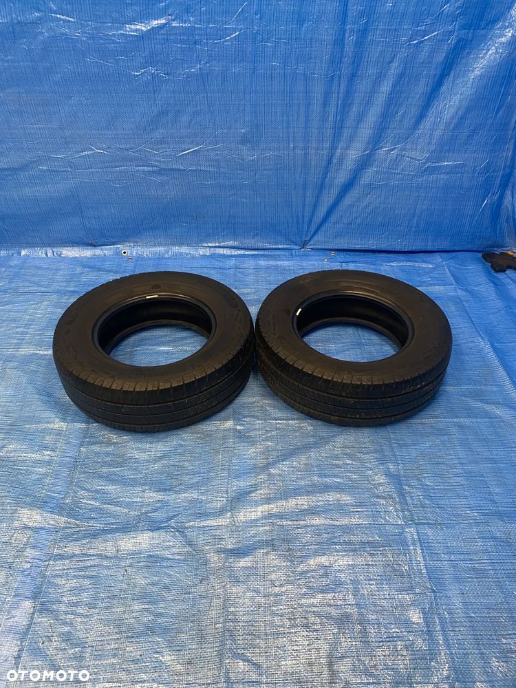 2X OPONY 15 OPONA LATO LETNIE 215/70R15C 109/107S WZMACNIANE  CONTINENTAL VANCONTACT ECO  6,7mm 2020 - 3