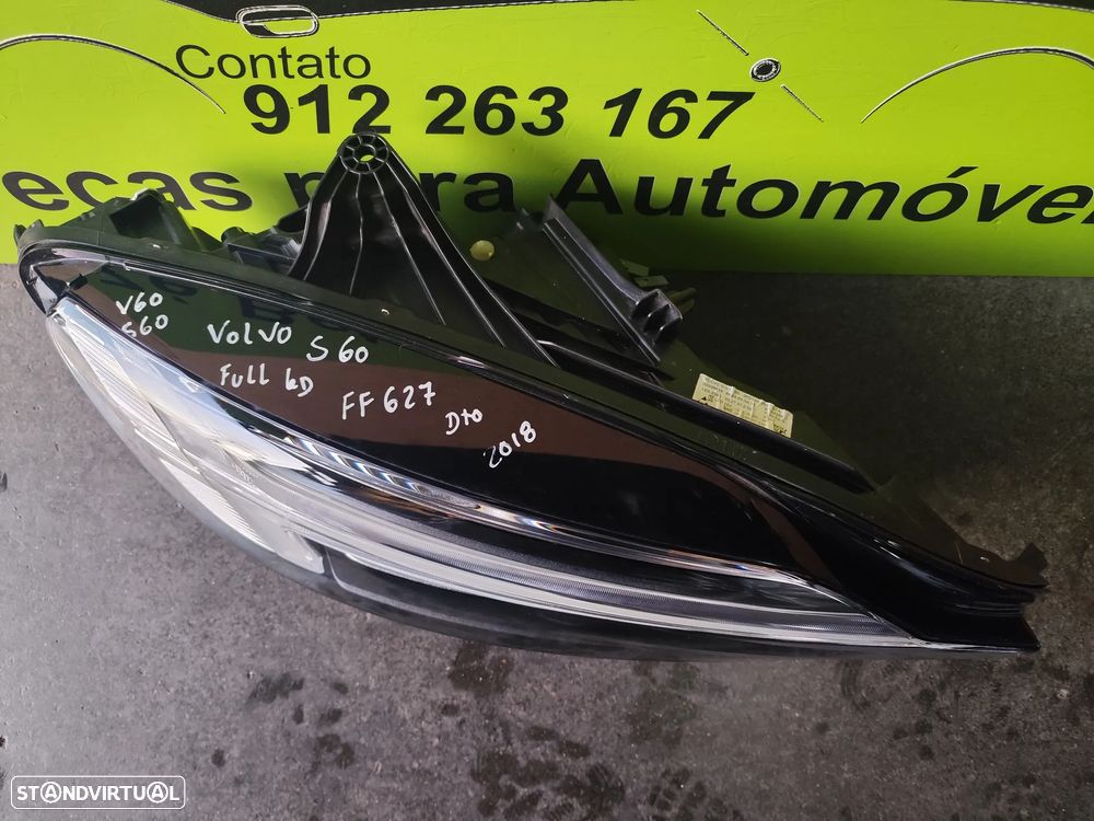 VOLVO V60 II S60 FAROL LED DIREITO - FF627 - 6