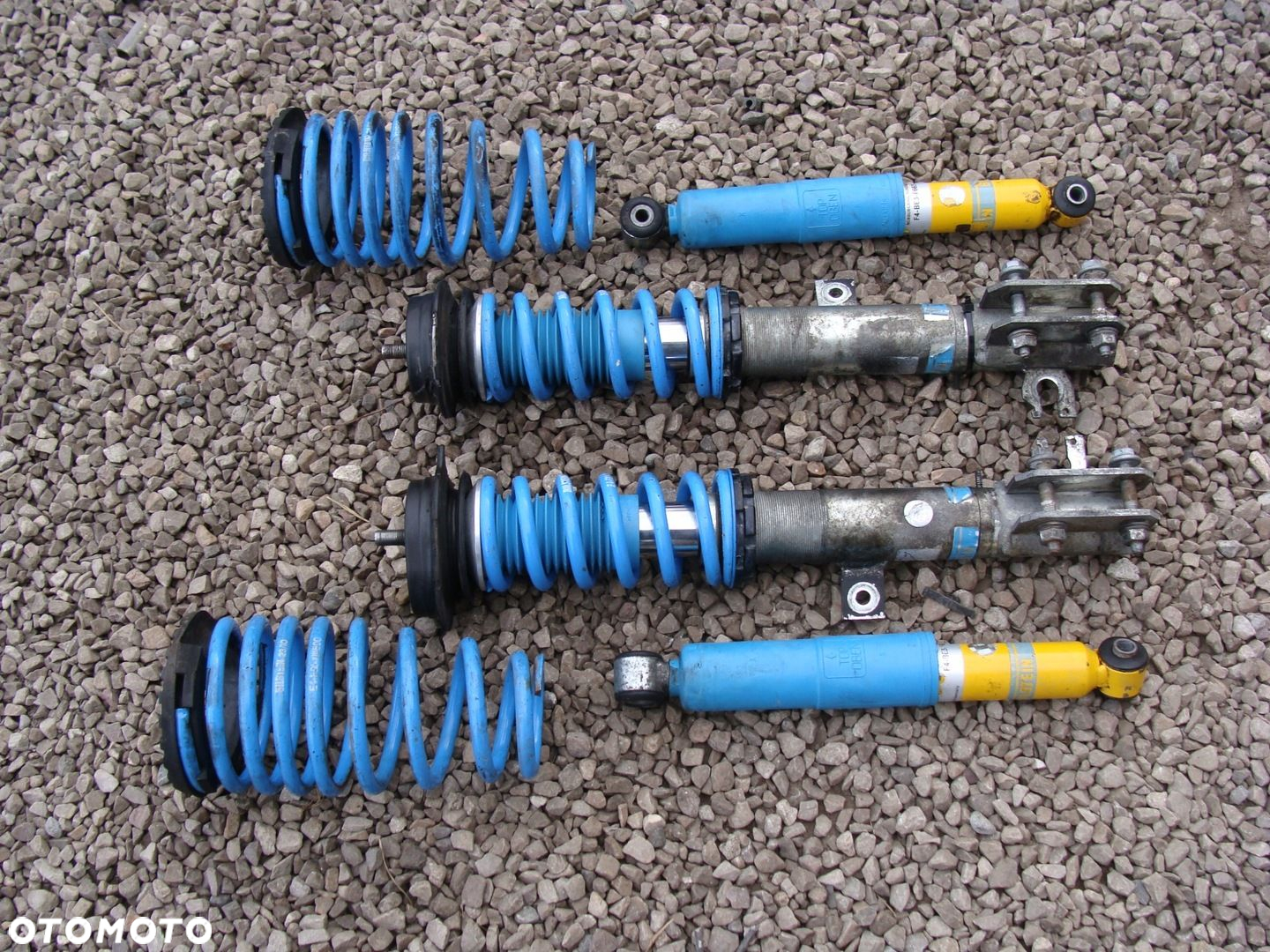 AMORTYZATORY KOMPLET SPRĘŻYN BILSTEIN B8 GWINT FIAT 500 ABARTH - 2