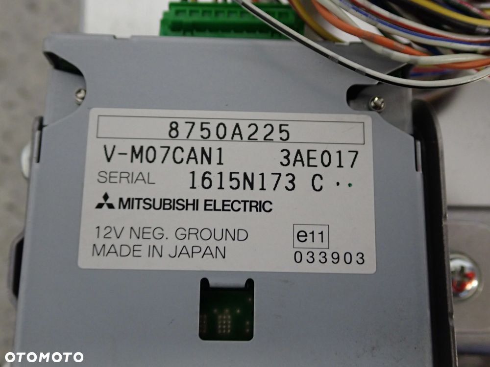MITSUBISHI ASX 10- RADIO CD WYŚWIETLACZ EKRAN NAWIGACJA 8750A239 - 6