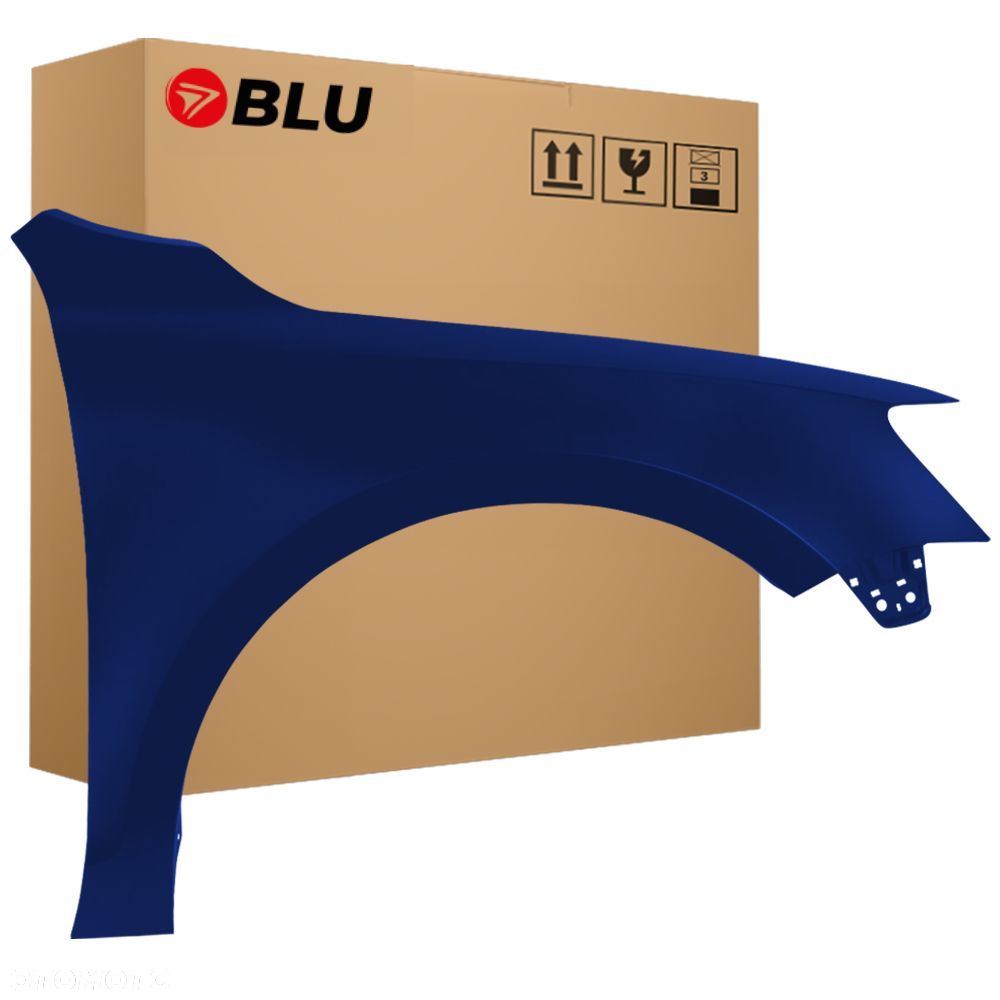BLU Błotnik VOLKSWAGEN VW JETTA A6 VI 6 LP5W prawy przód niebieski 2010-2018 TempestBlau - 1
