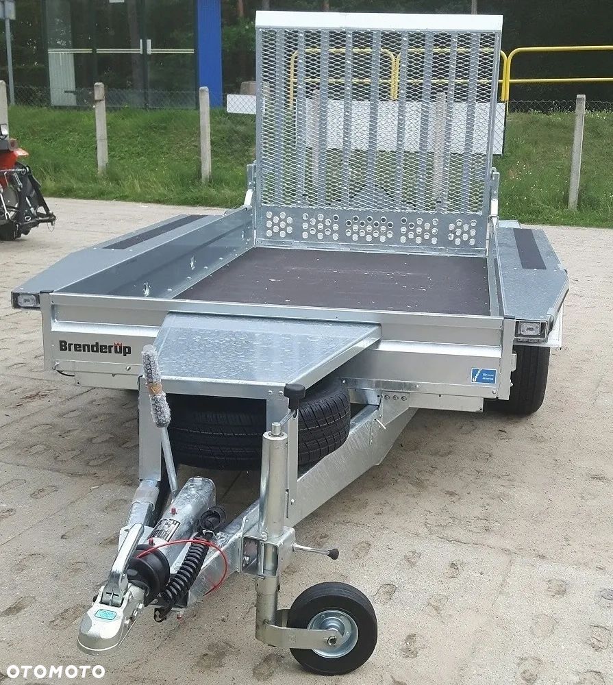 Brenderup Przyczepa MT3080 dmc 2700kg koparkowa mocna koło zapasowe - 3