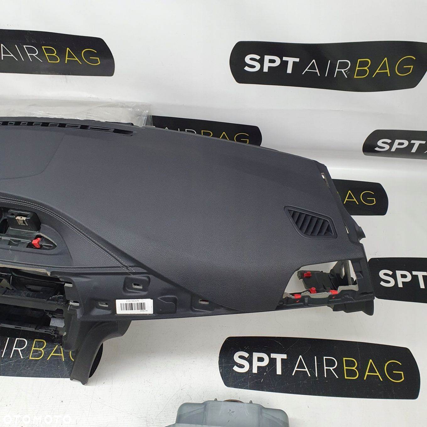 BMW F32 F33 F34 LIFT DESKA ROZDZIELCZA KONSOLA KOKPIT PULPIT PODUSZKI AIRBAG AIR BAG NAPINACZE KIT SET - 4