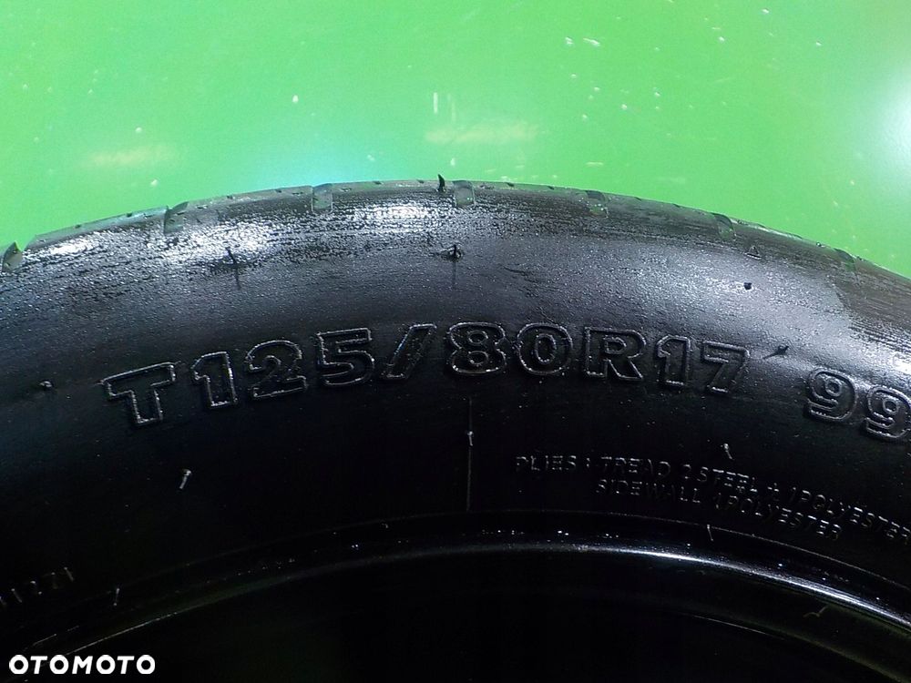 VOLVO S60 S80 V70 kolo dojazdowe 125/80/17 5x108 - 4