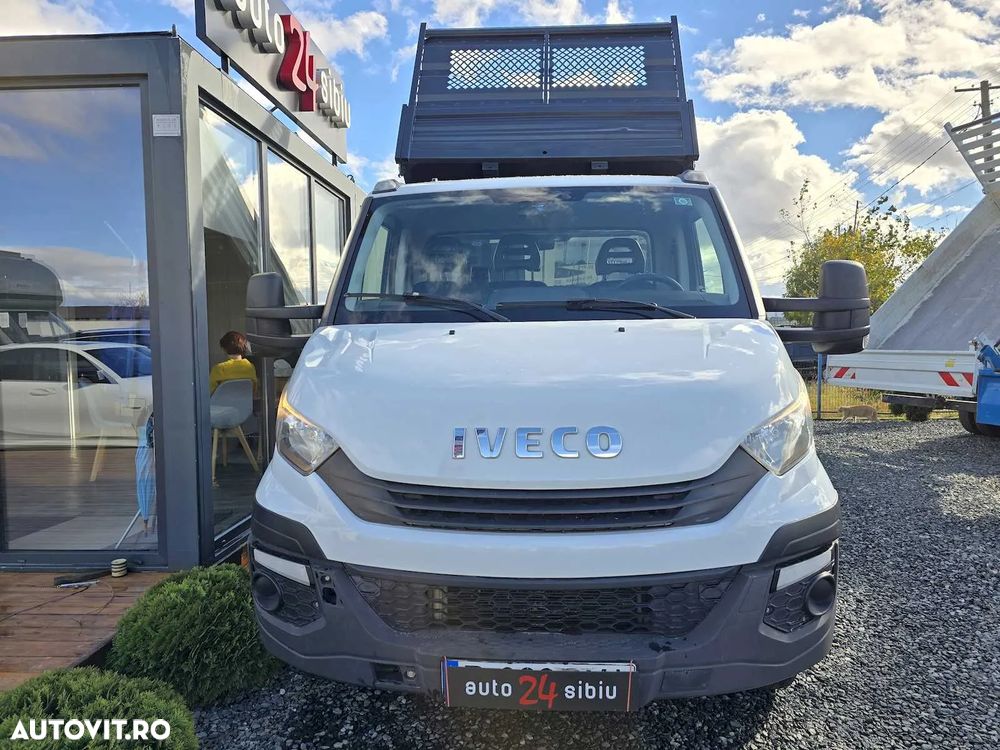 Iveco Daily 3000 cmc benaCantoni 3.2 m,basculabila 3 parti pe cutia viteze,diferential blocabil punte spate. 2018. - 2