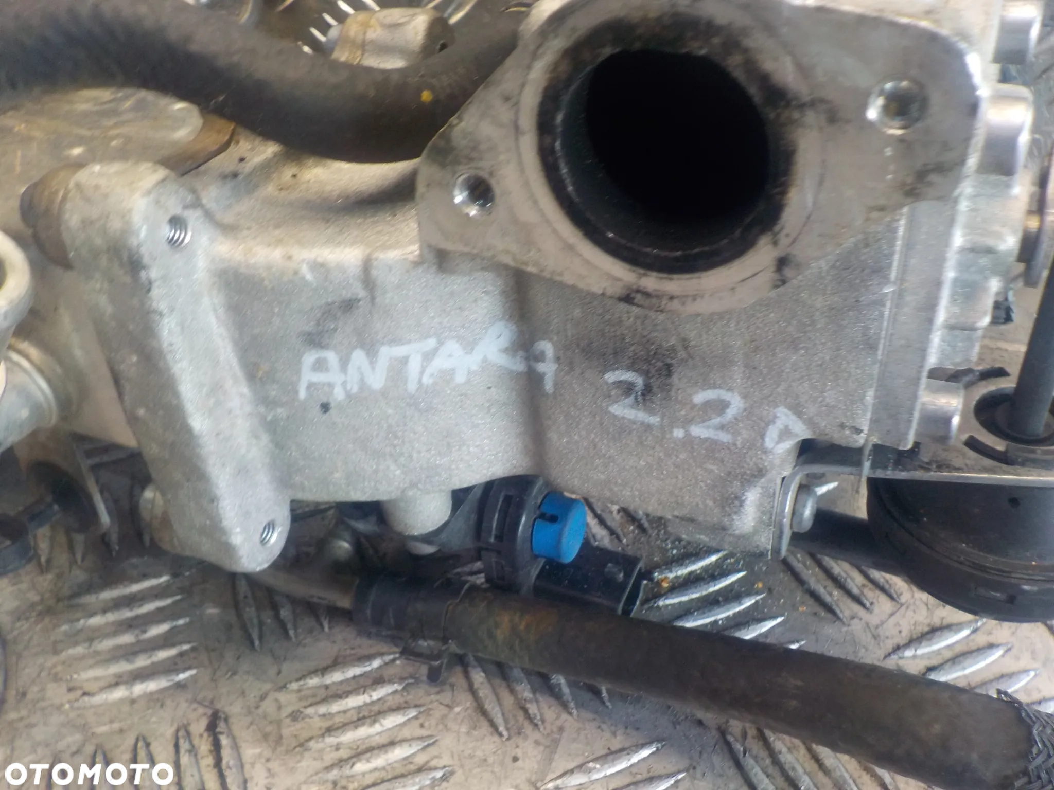 OPEL ANTARA 2.2D CHŁODNICA ZAWÓR EGR 25185316 - 4