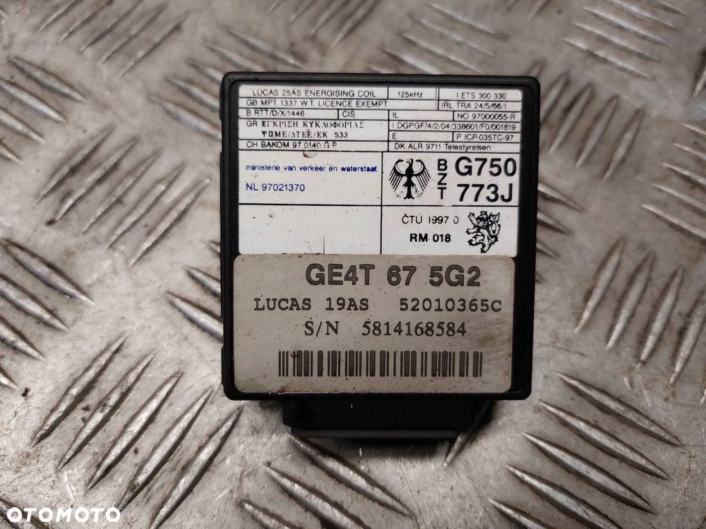 ZESTAW STARTOWY MAZDA 626 V 2.0 TDI  RF2A18881C 275800-5032 - 6