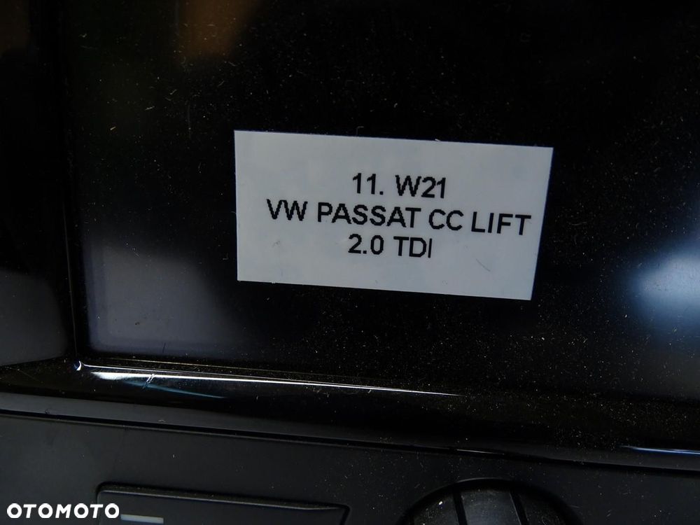 RADIO RADIOODTWARZACZ CD NAVI NAWIGACJA 3C8035279B VW PASSAT CC LIFT - 8