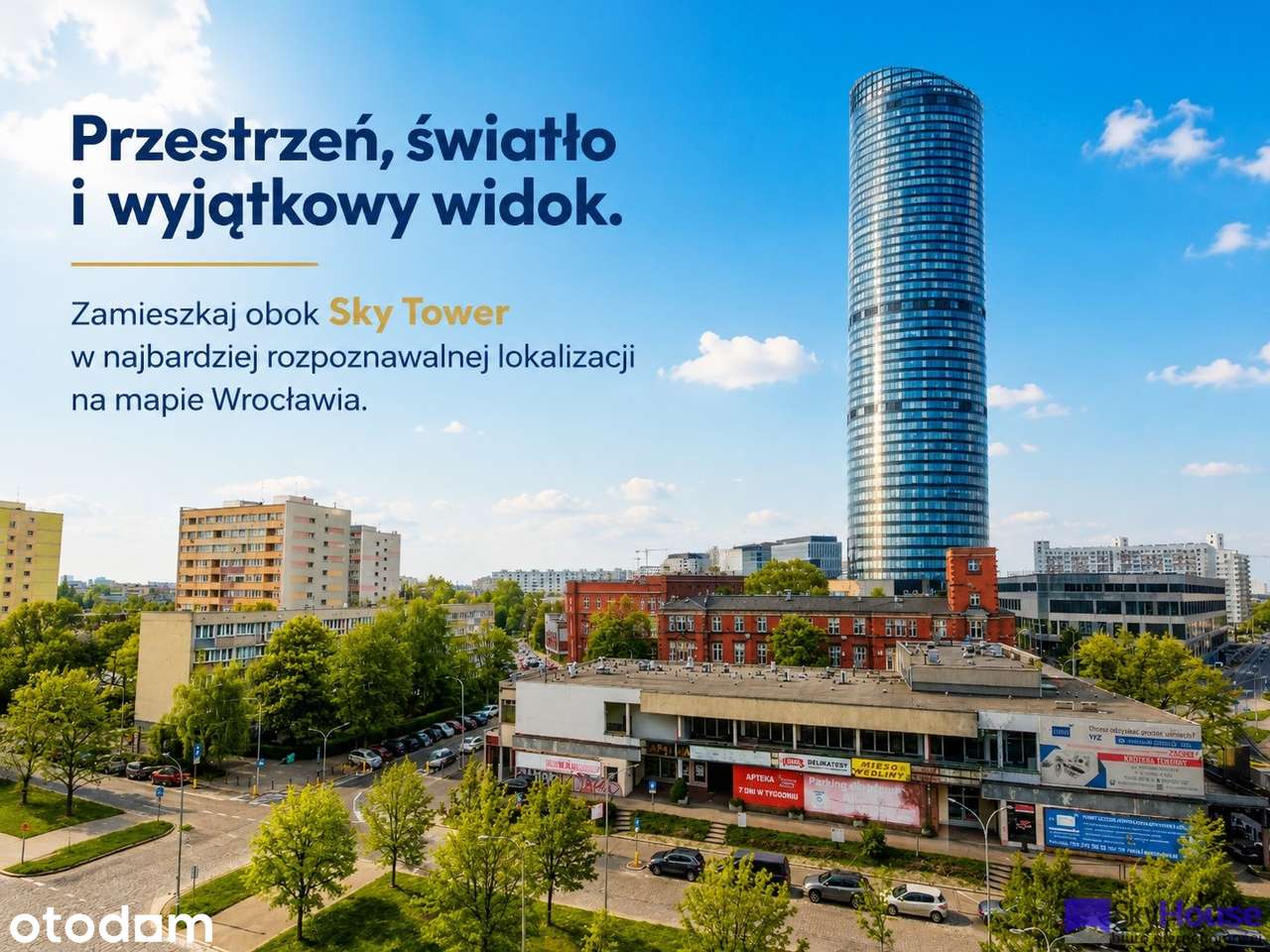 Mieszkanie z widokiem i Klimtem obok Skytower