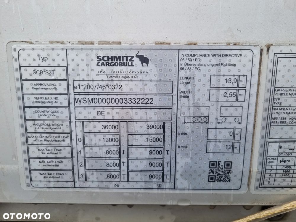 Schmitz Cargobull SCB*S3B - 16