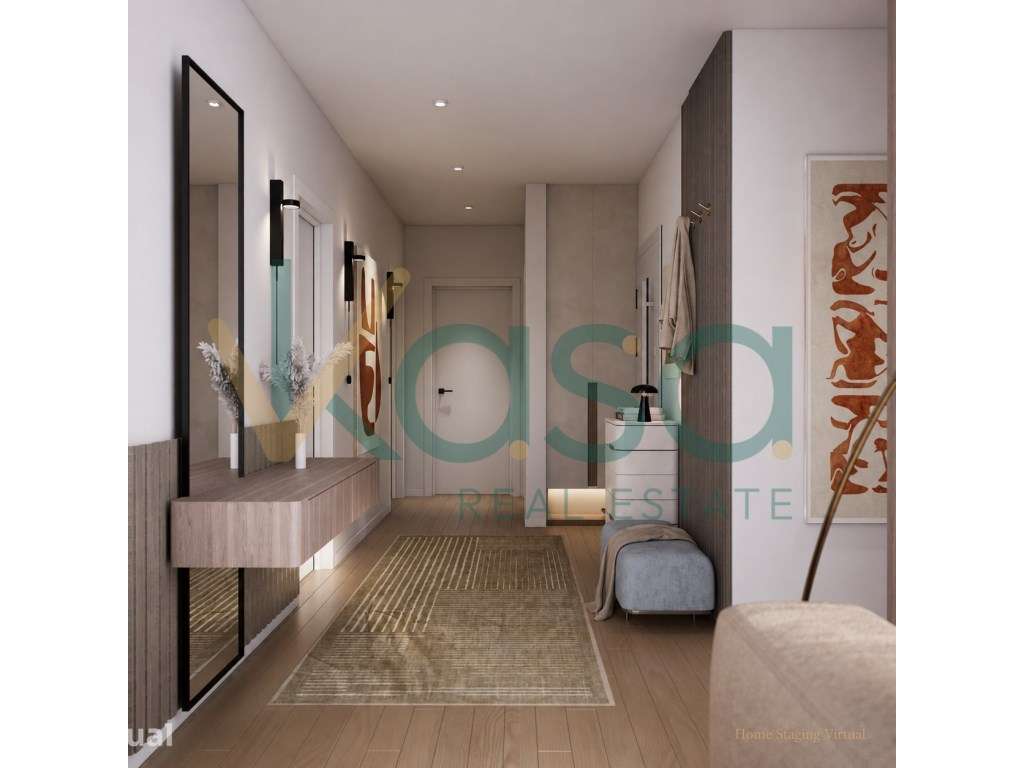 T3 totalmente remodelado com varanda em Alhos Vedros - Grande imagem: 3/11