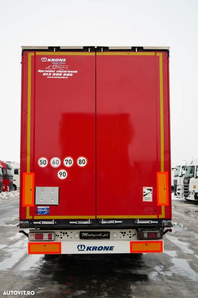 Krone CORTINĂ KRONE / MEGA / PUNȚĂ RIDICATĂ / ACOPERIȘ RIDICAT / PLATFORMĂ JOSĂ / - 12