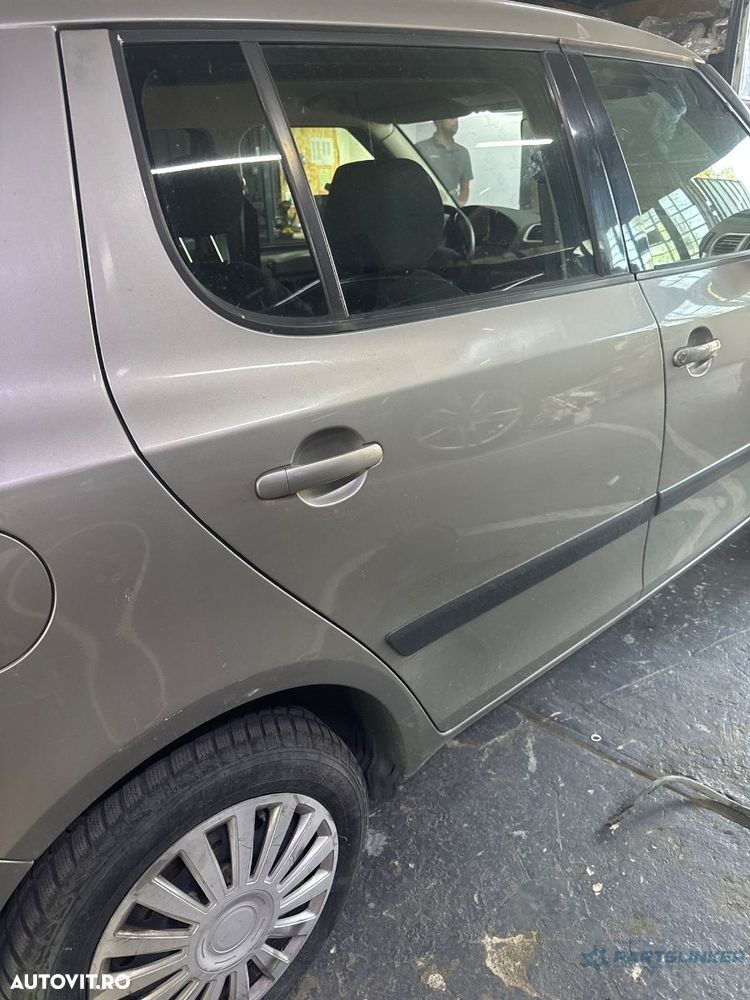 Usa portiera spate dreapta SKODA FABIA II 542 2006 - 2014 , gri LF8H - 2