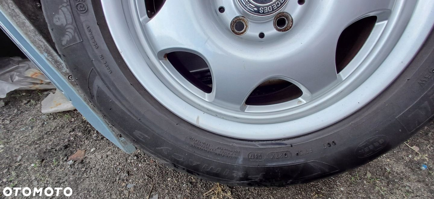 MERCEDES W211 W220 FELGI 16 ALUFELGI OPONY KOŁA 225/55 R16 MICHELIN PRIMACY - 5