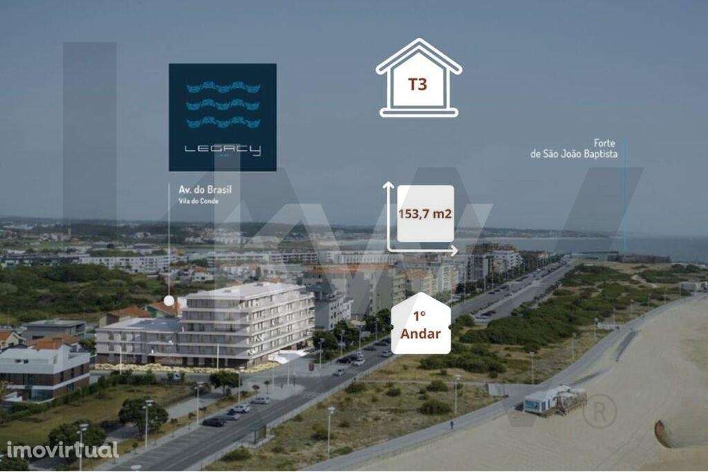 Apartamento T3 na primeira linha da praia, entre pinhais, rio e mar | - Grande imagem: 2/18