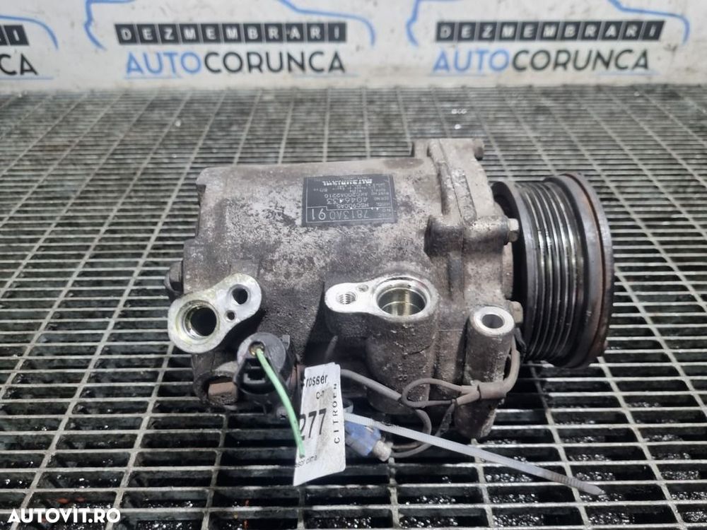 Compresor clima Citroen C - Crosser 2.2 D 2007 - 2012 4HN (1277) 7813a091 - 3