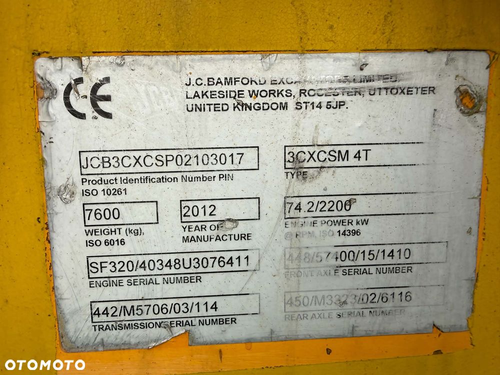 JCB 3CX Contractor - 8