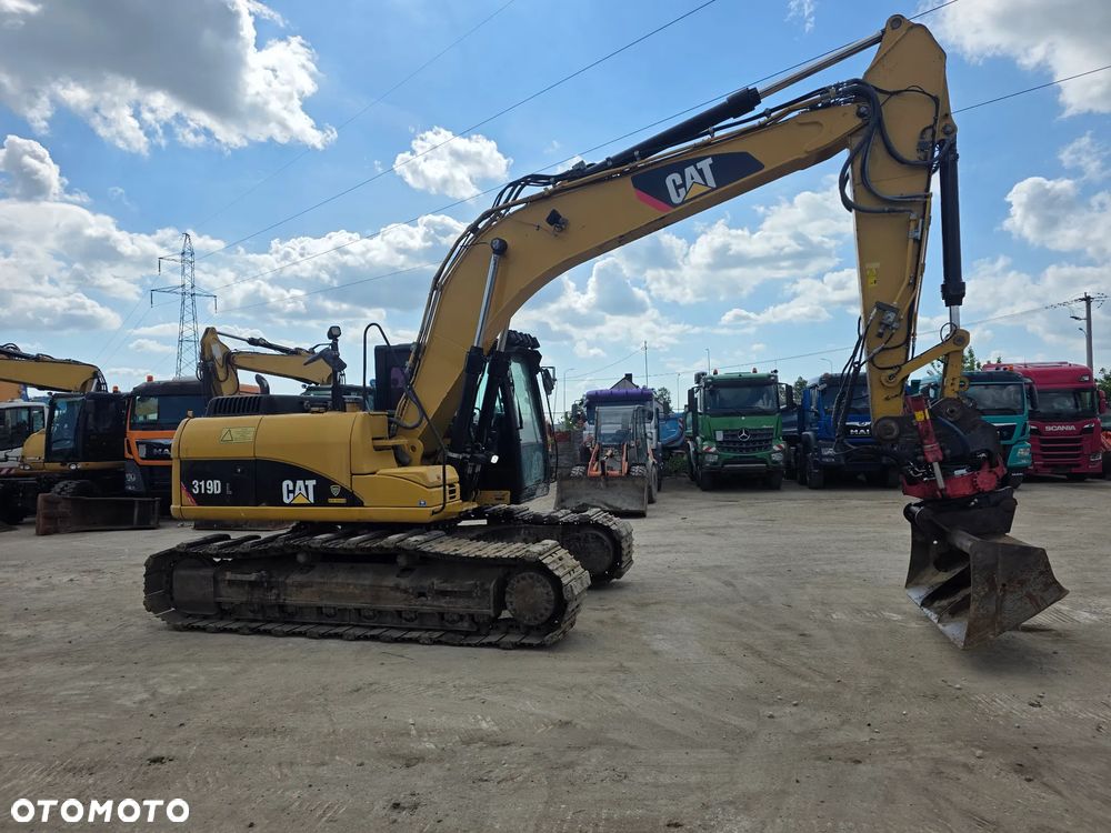 Caterpillar CAT 319 D Rototil Podwójne Wypinany Dłuższy Still - 3