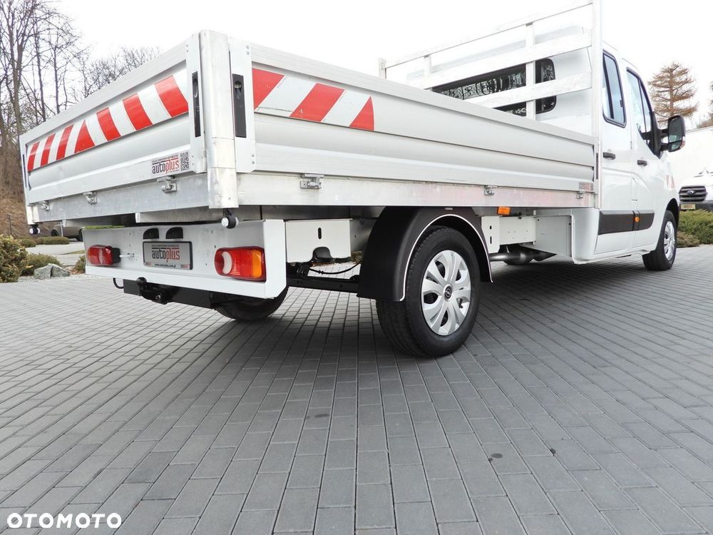 Opel MOVANO SKRZYNIA PODWÓJNA KABINA DOKA 7 MIEJSC TEMPOMAT KLIMATYZACJA  130KM - 21