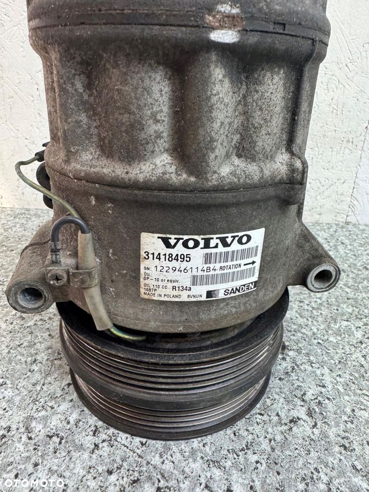sprężarka kompresor klimatyzacji volvo v40 ii 2012-2018r 2.0 d 31418495 - 2