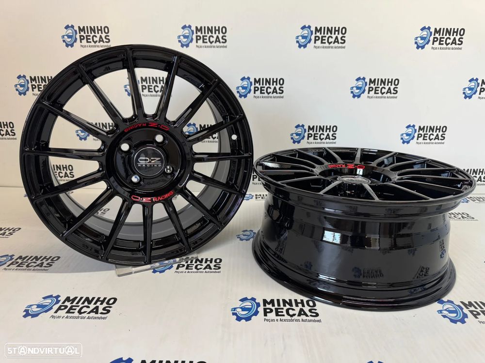 Jantes Look OZ Racing em 16 (4x100) Gloss Black - 4