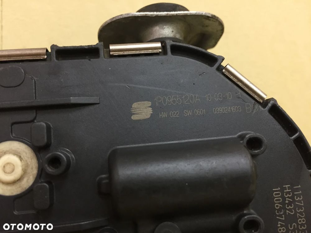 MECHANIZM SILNICZEK WYCIERACZEK PRZÓD PRAWY SEAT LEON II 1P0955120A 1P0955024B - 9