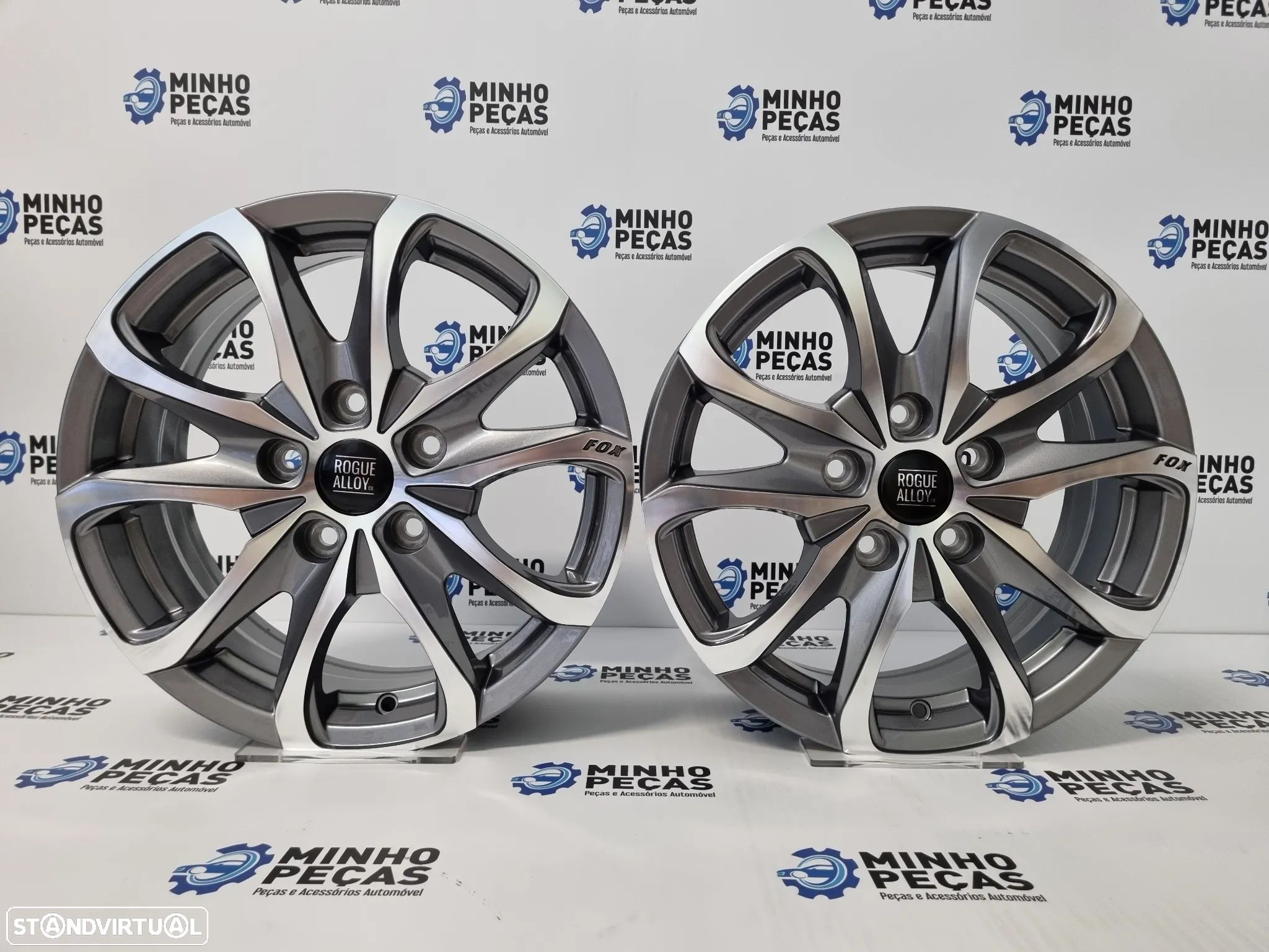 Jantes FOX OPUS em 16 GunMetal (5x118) - 1