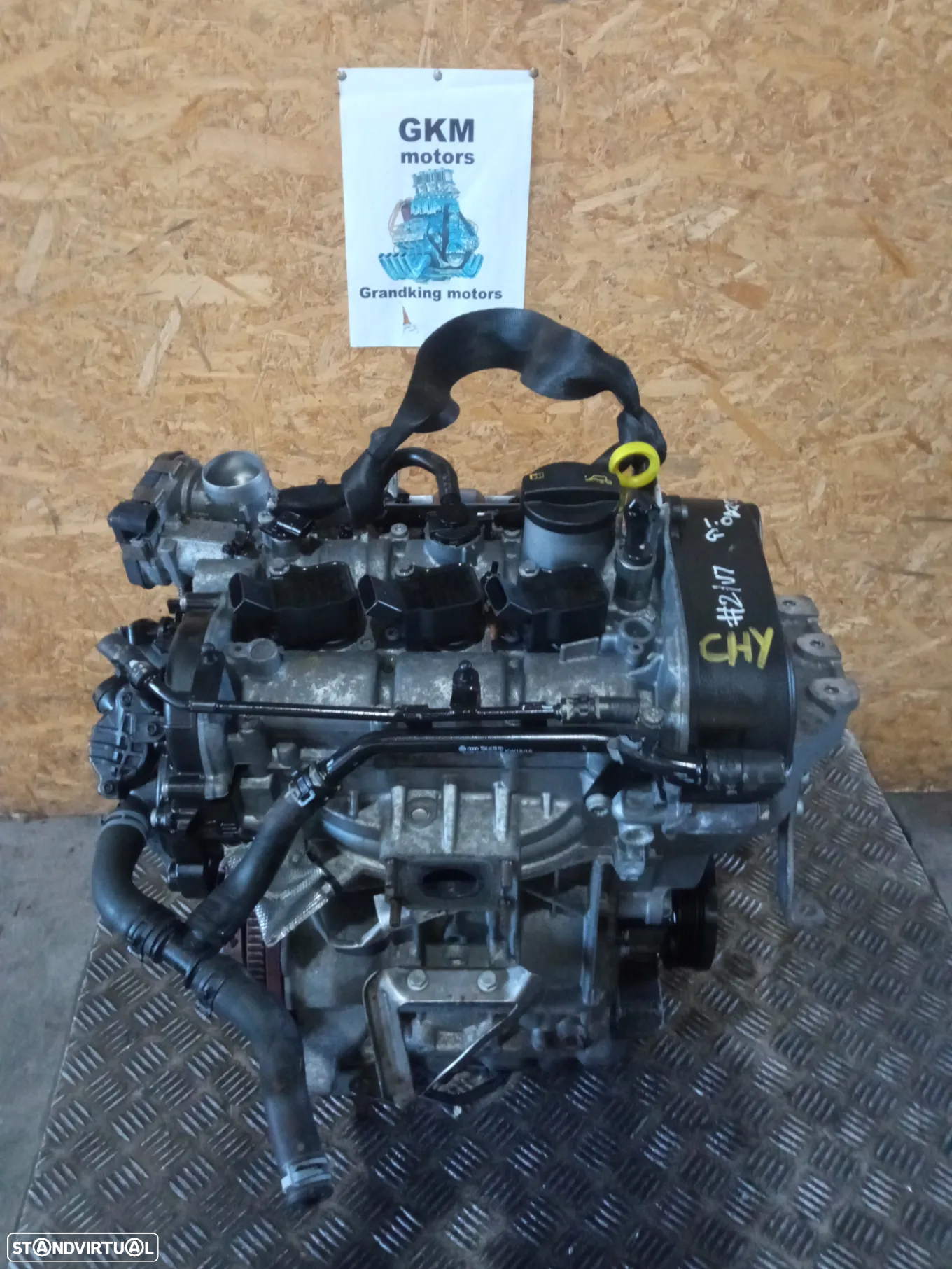 Motor Volkswagen UP 1.0 12V REF: CHY ( Skoda Citigo 1.0) - 2