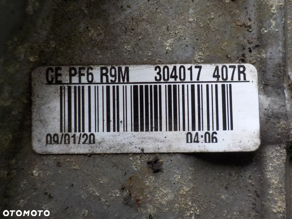 FIAT TALENTO 1.6 DCI SKRZYNIA BIEGÓW PF6R9M PF6 R9M - 6