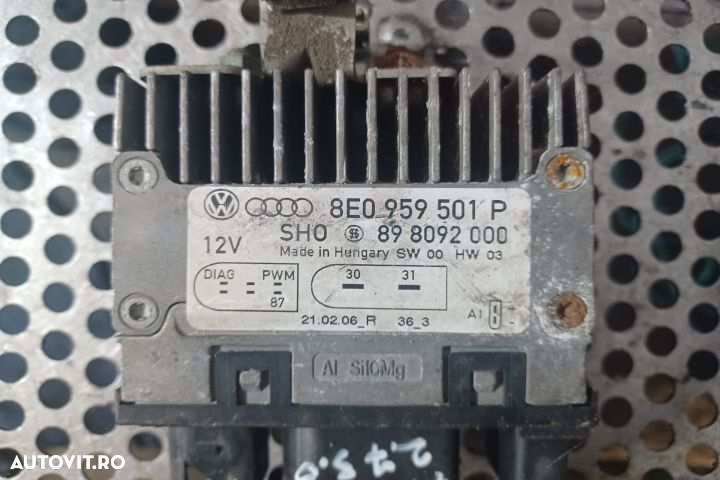 RELEU VENTILATOR - 8e0959501p MX 1253 Audi A4 B7  [din 2004 pana  2008] seria - 3