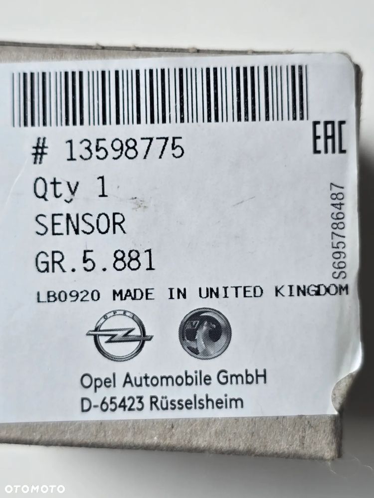 Czujniki ciśnienia opon TPMS OPEL - 16