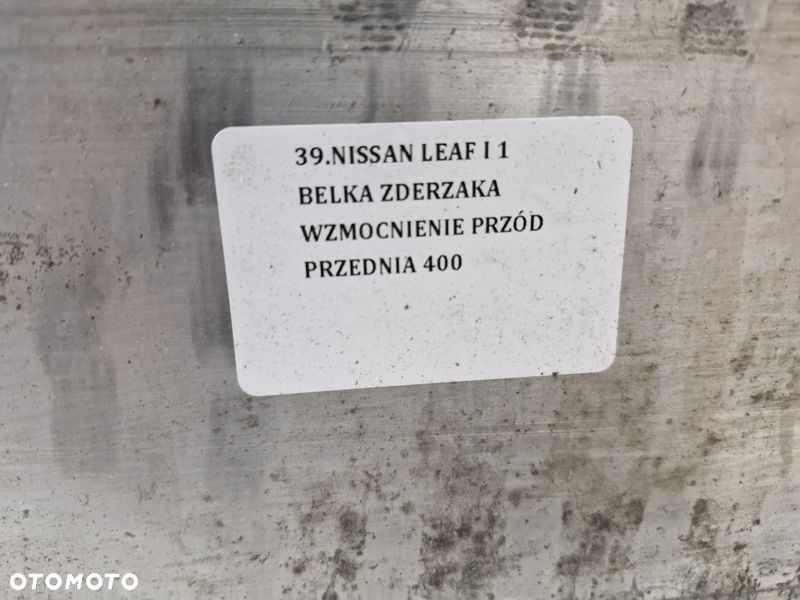 NISSAN LEAF I 1 BELKA ZDERZAKA WZMOCNIENIE PRZÓD PRZEDNIA - 8