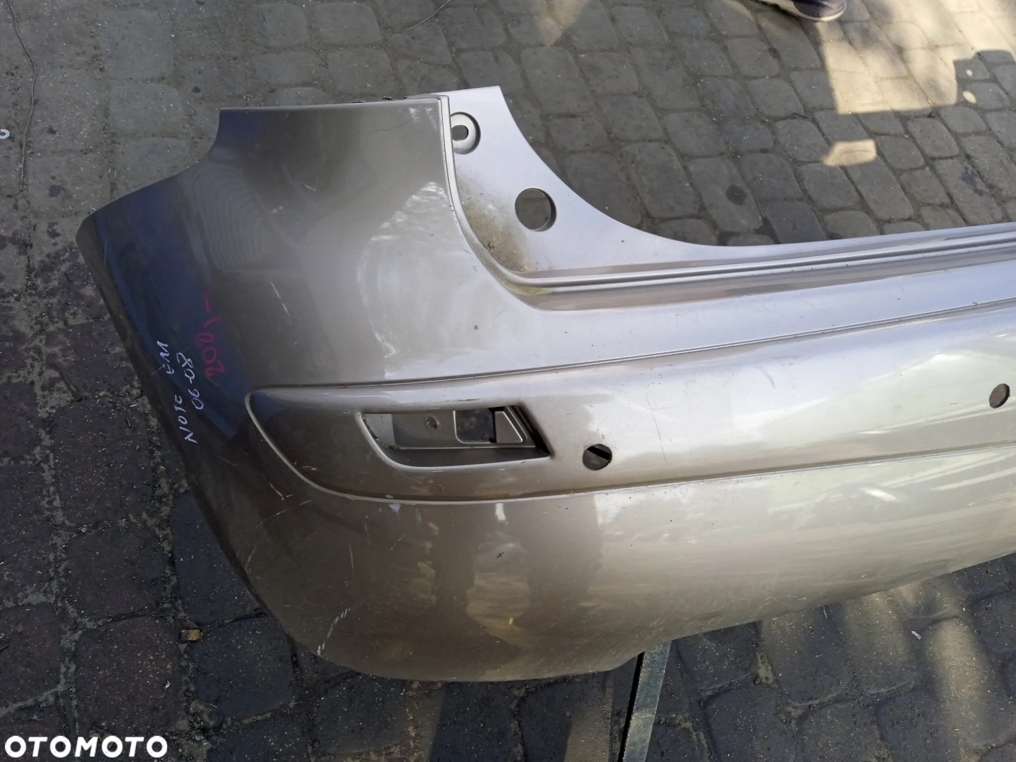 ZDERZAK TYLNY NISSAN NOTE 06- - 7
