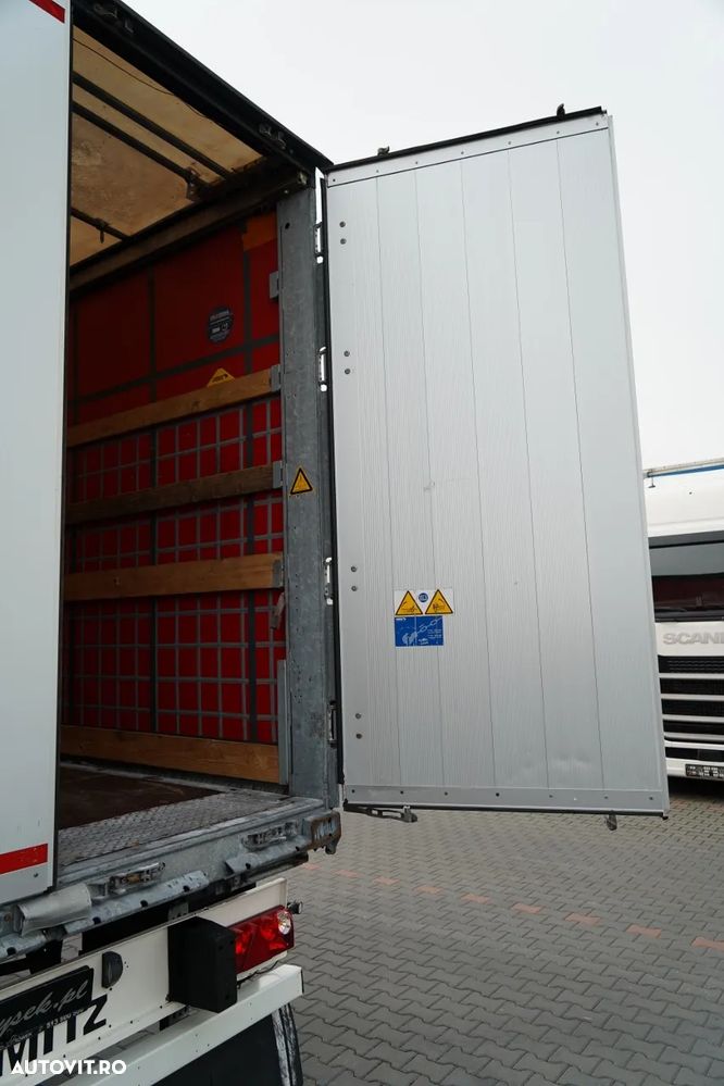 Schmitz Cargobull / SEMIREMORCĂ CU PRELATĂ (CURTAINSIDER) / STANDARD / CUTIE PENTRU PALETI / PRELATĂ RANFORSATĂ / - 14