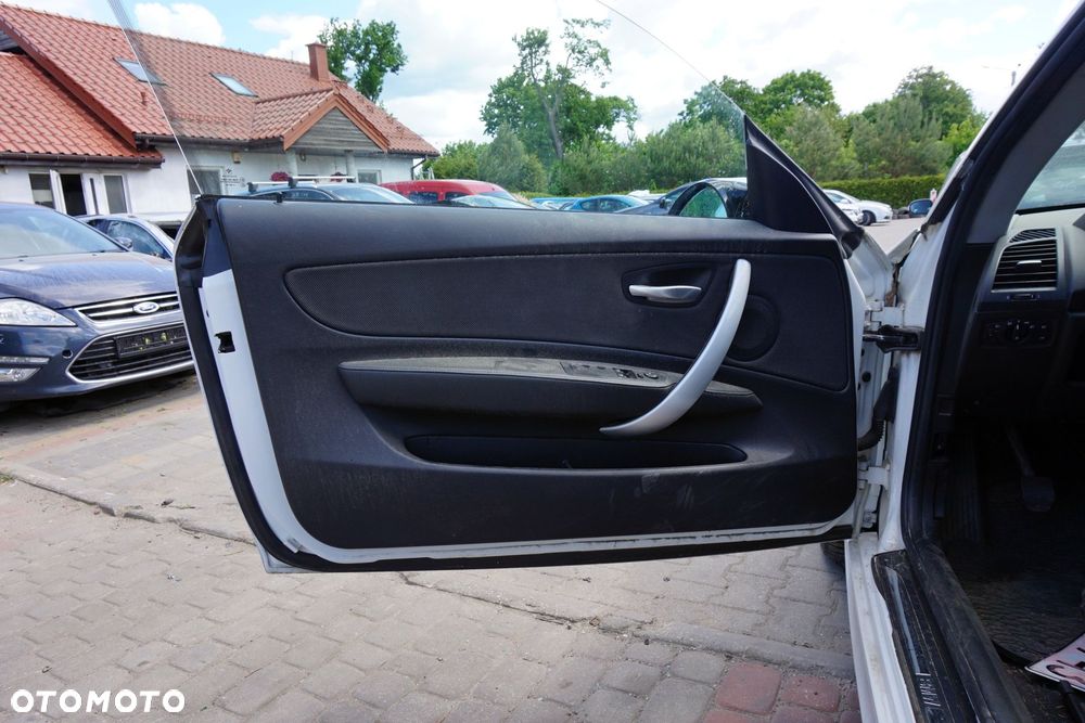 DRZWI PRZEDNIE LEWE 1 E81 LIFT 3D HB 300  BIAŁY ALPINWEISS BMW 2007-2011 - 8