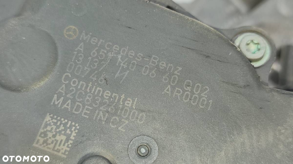 ZAWÓR CHŁODNICZKA PODSTAWA EGR 1.8 CDI B200 2012 MERCEDES W246 W176 - 4