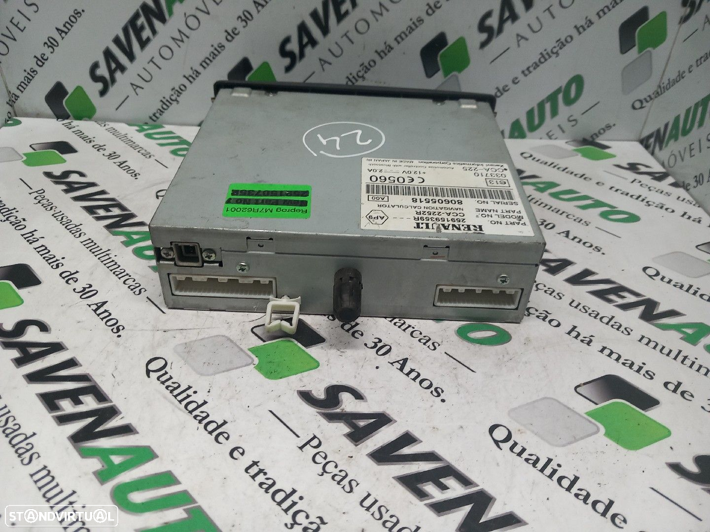 Caixa Cds / Leitor Cds / Dvd Renault Laguna Iii (Bt0/1) - 2