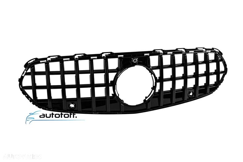 Grila Mercedes W206 S206 compatibila cu C-Class Standard (2021+) Panamericana Black Design - 2